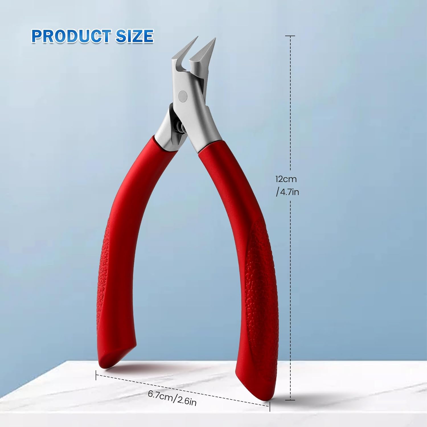 Thumbnail 6 de BEZOX Straight Blade Toenail Clipper for Thick Nails ✂