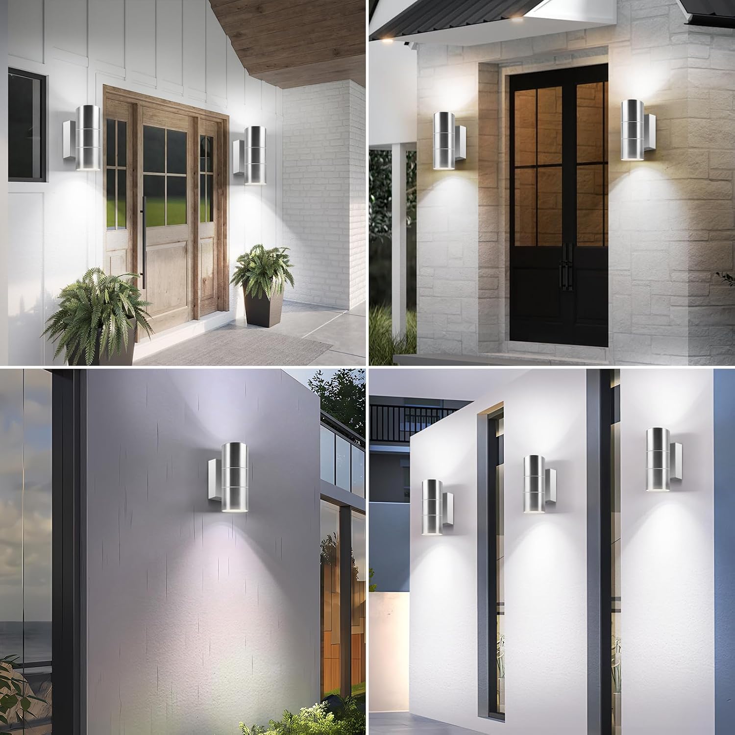 Thumbnail 4 de Kerry Outdoor Wall Lights IP65 2 Pack