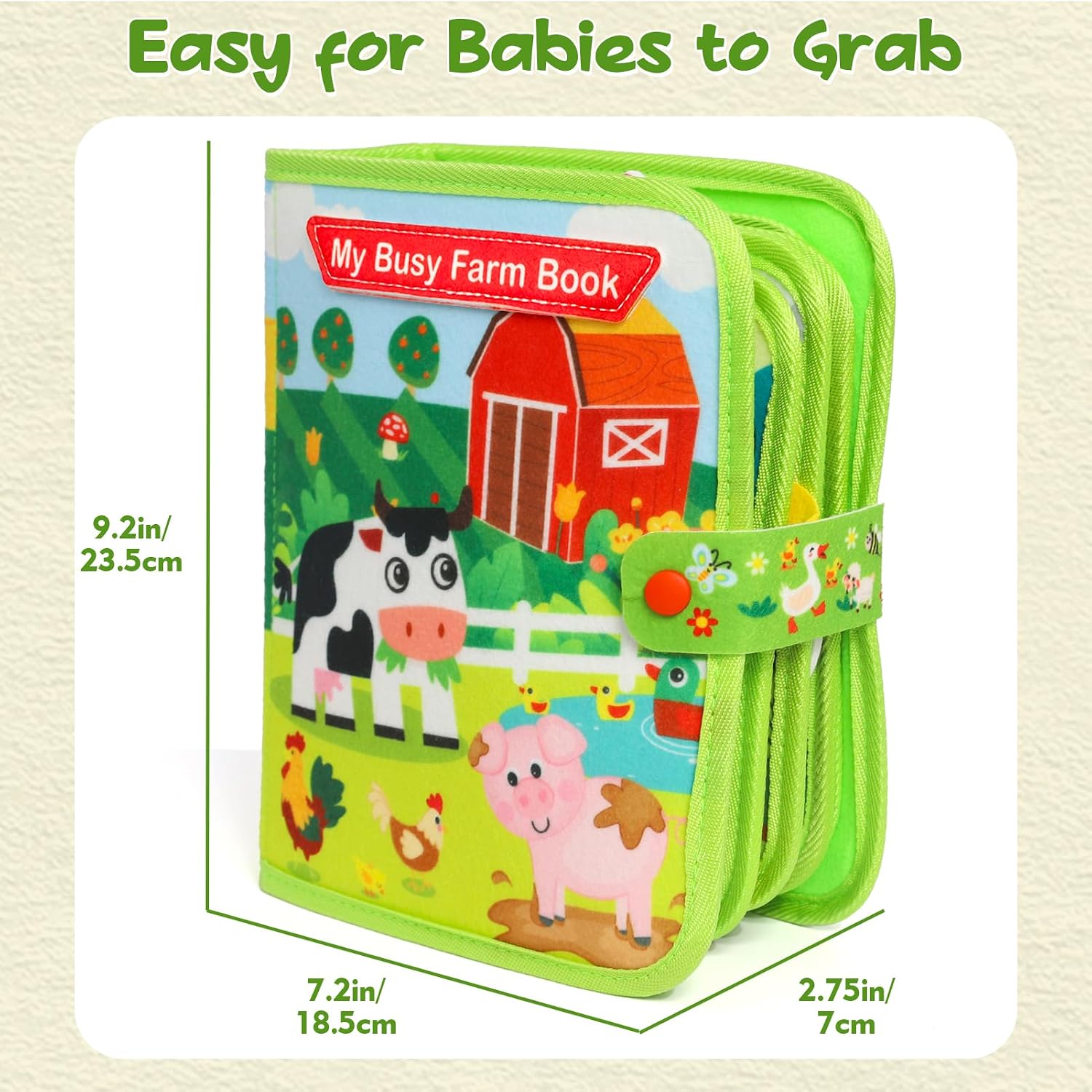 Thumbnail 6 de LZDMY Busy Book Montessori activity toy 20 pages