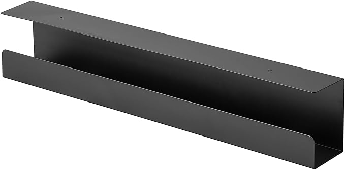 RICOO Z1110-G Canal de Cables para Escritorio, Aluminio, 110cm ⚡