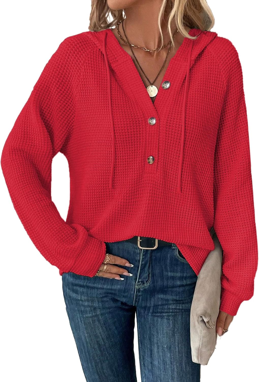 Detalle 2 de Tanmolo Hoodie Damen Kapuzenpullover