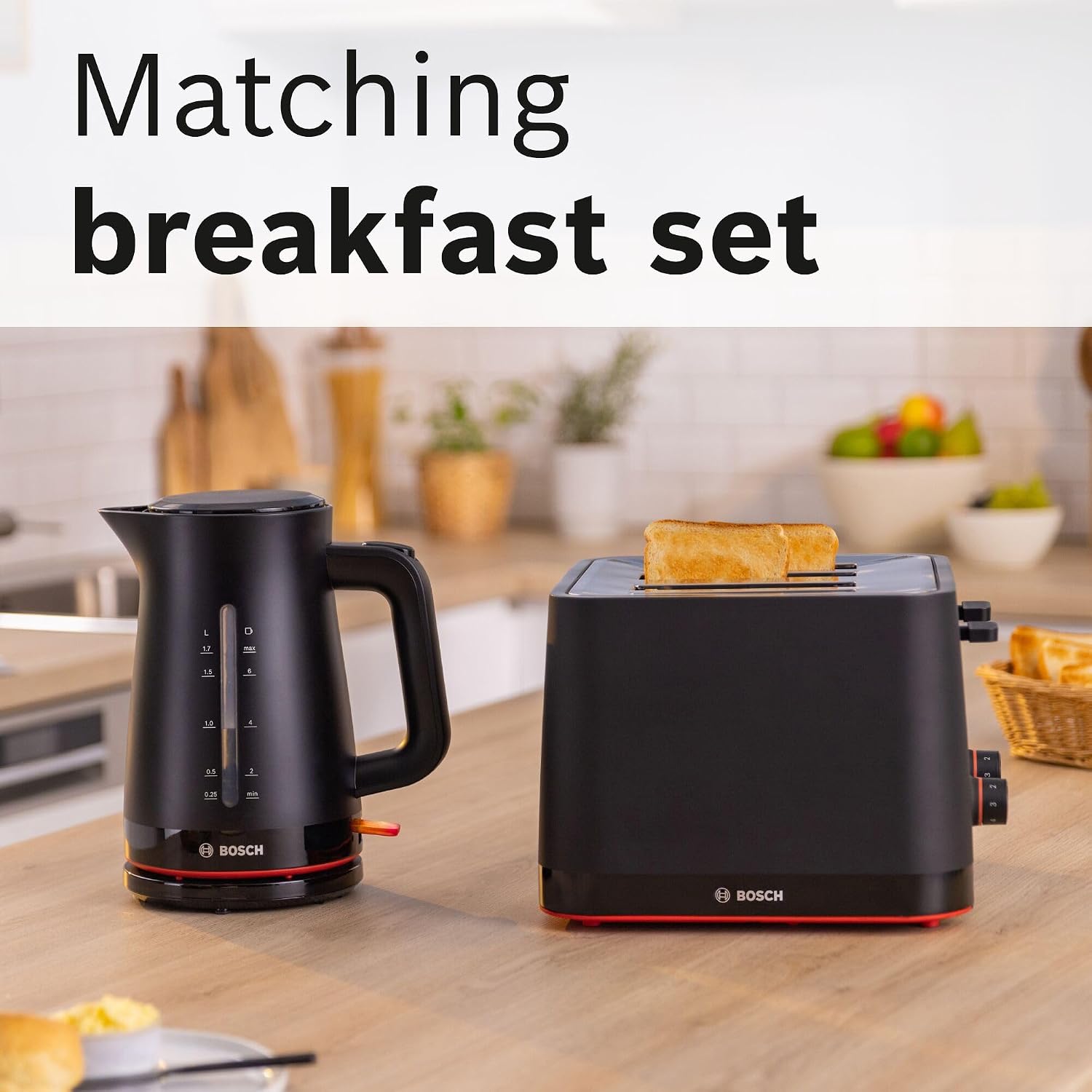 Thumbnail 4 de Bosch MyMoment Infuse TAT3M143GB 4-slice toaster