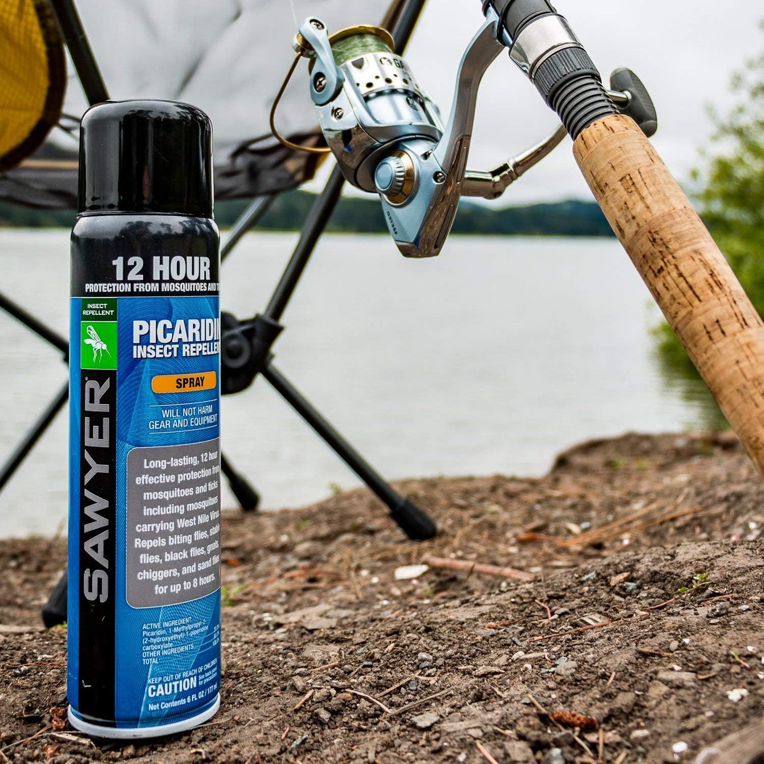 Thumbnail 1 de Sawyer SP5762 20% Picaridin Insect Repellent — Continuous Spray (Pack of 2, 6 Fl Oz each)