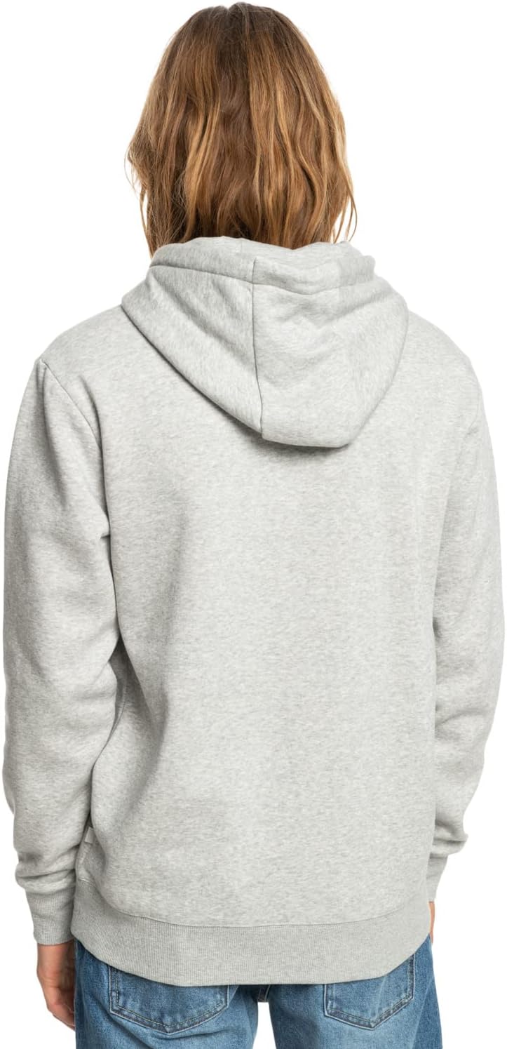 Detalle 2 de Quiksilver Homme Big Logo Hood Sweater en mélange coton/polyester, Athletic Heather (EU)