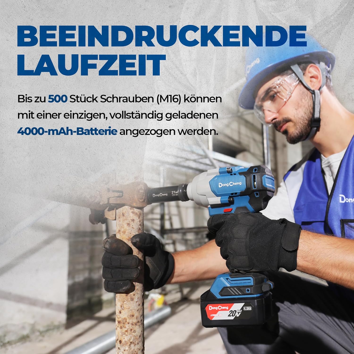 Thumbnail 3 de Dong Cheng 18V bürstenloser Schlagschrauber 698 Nm