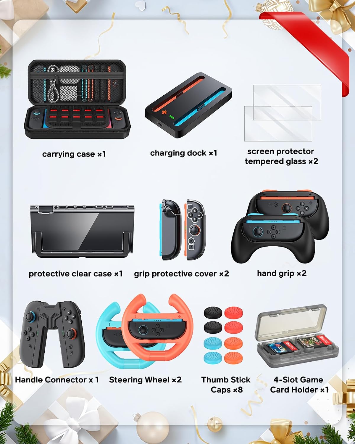 Thumbnail 1 de Switch 2 20‑in‑1 Zubehörpaket für Switch