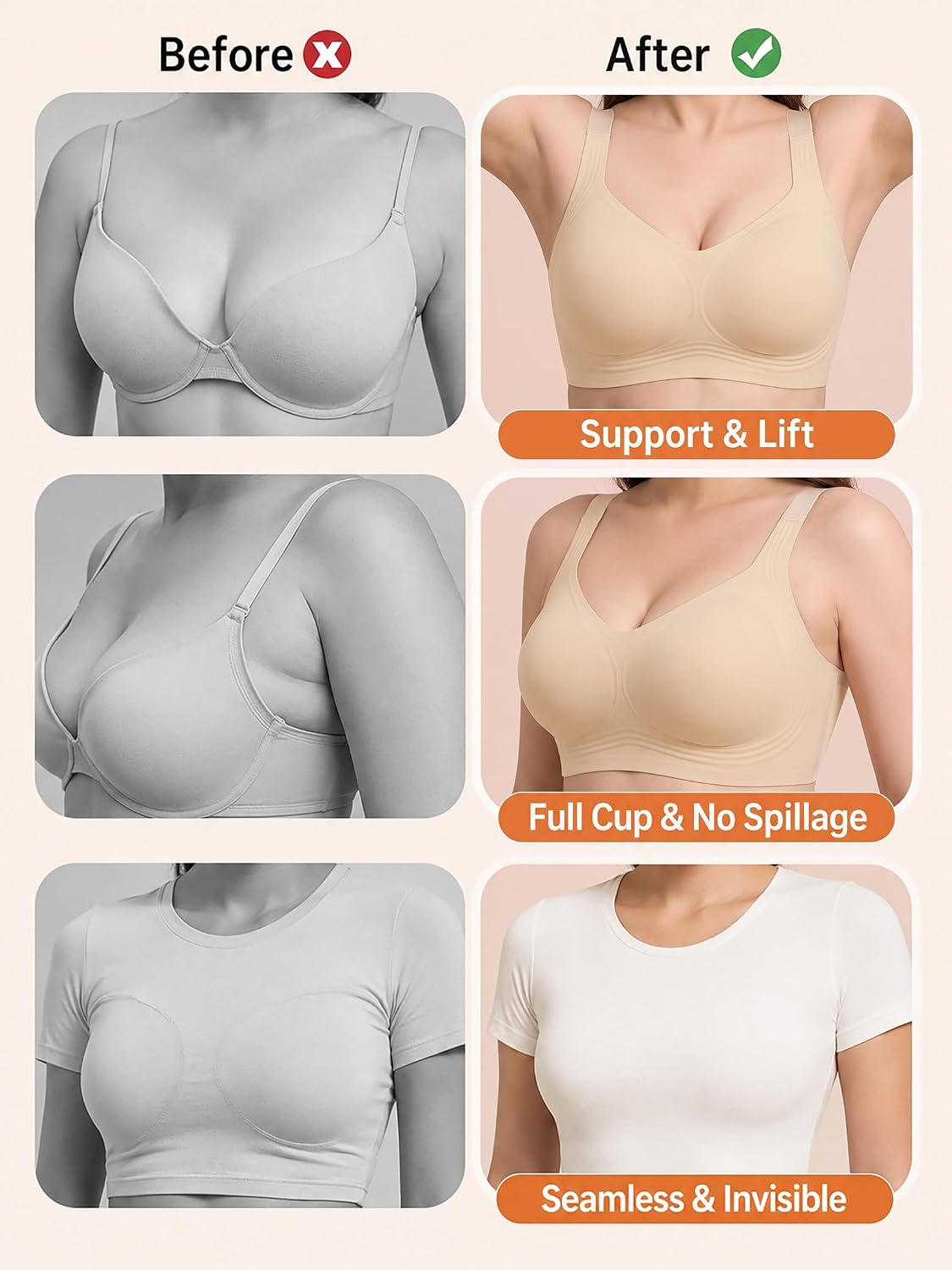 Thumbnail 6 de Xcutting Women Wirefree Full Coverage Bra