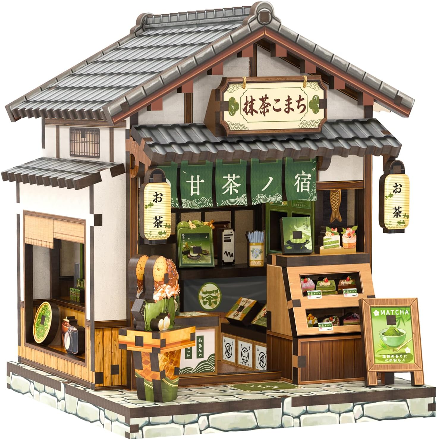 Thumbnail 6 de Fsolis Book Nook Kit Japanese Tea Room 145 pcs
