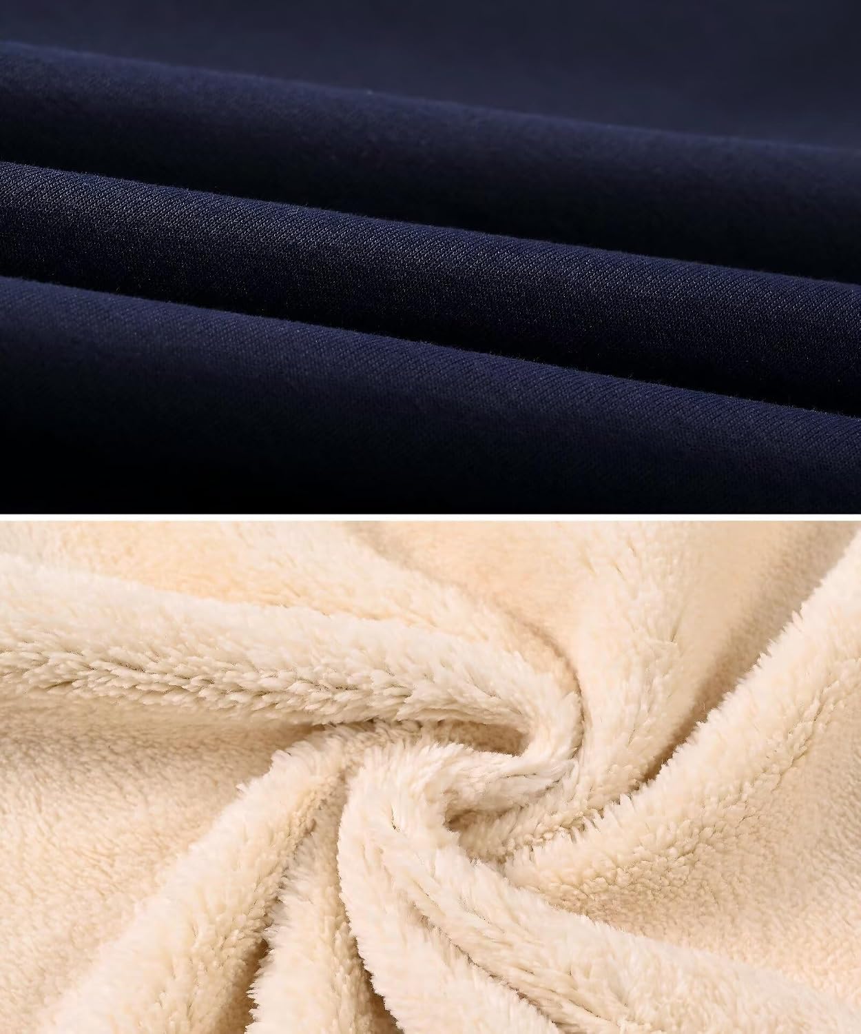 Detalle 1 de PrimeCrest fleece-sweatjack voor heren met capuchon, rits en zijzakken