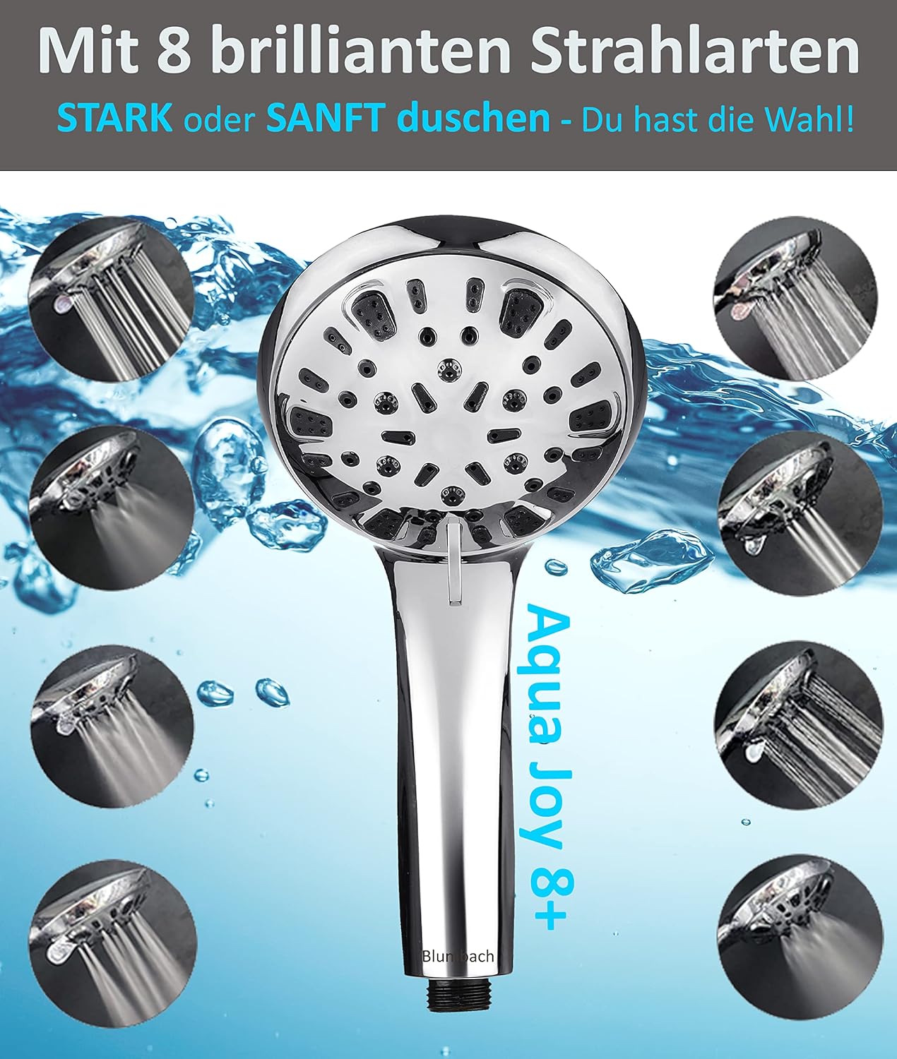 Thumbnail 2 de BLUMBACH® Duschkopf wassersparend 8–10 l/min