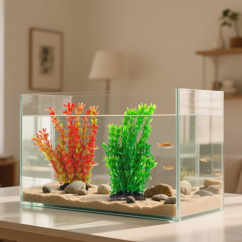 Thumbnail 5 de Künstliche Aquarium-Pflanzen 2er Set 25 cm