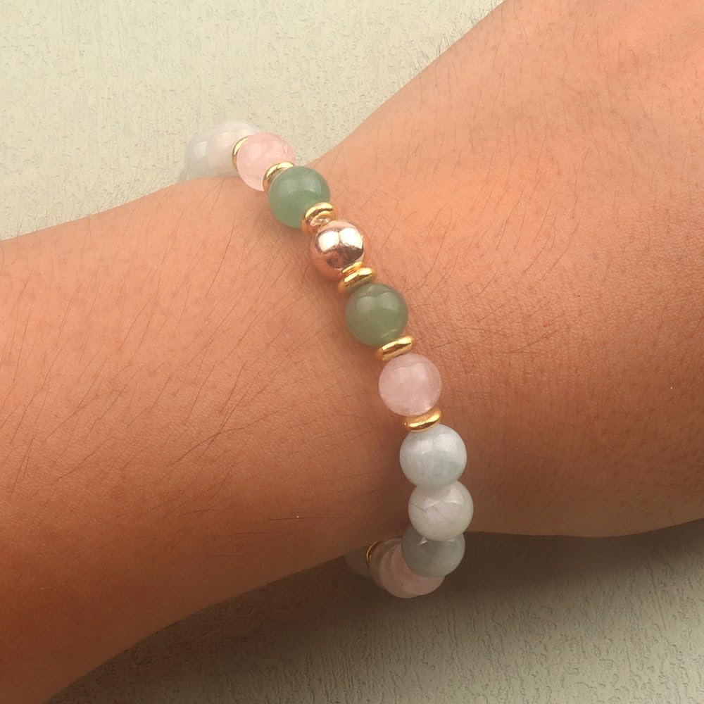 Thumbnail 4 de UEUC Heilstein-Perlenarmband 8 mm für Frauen