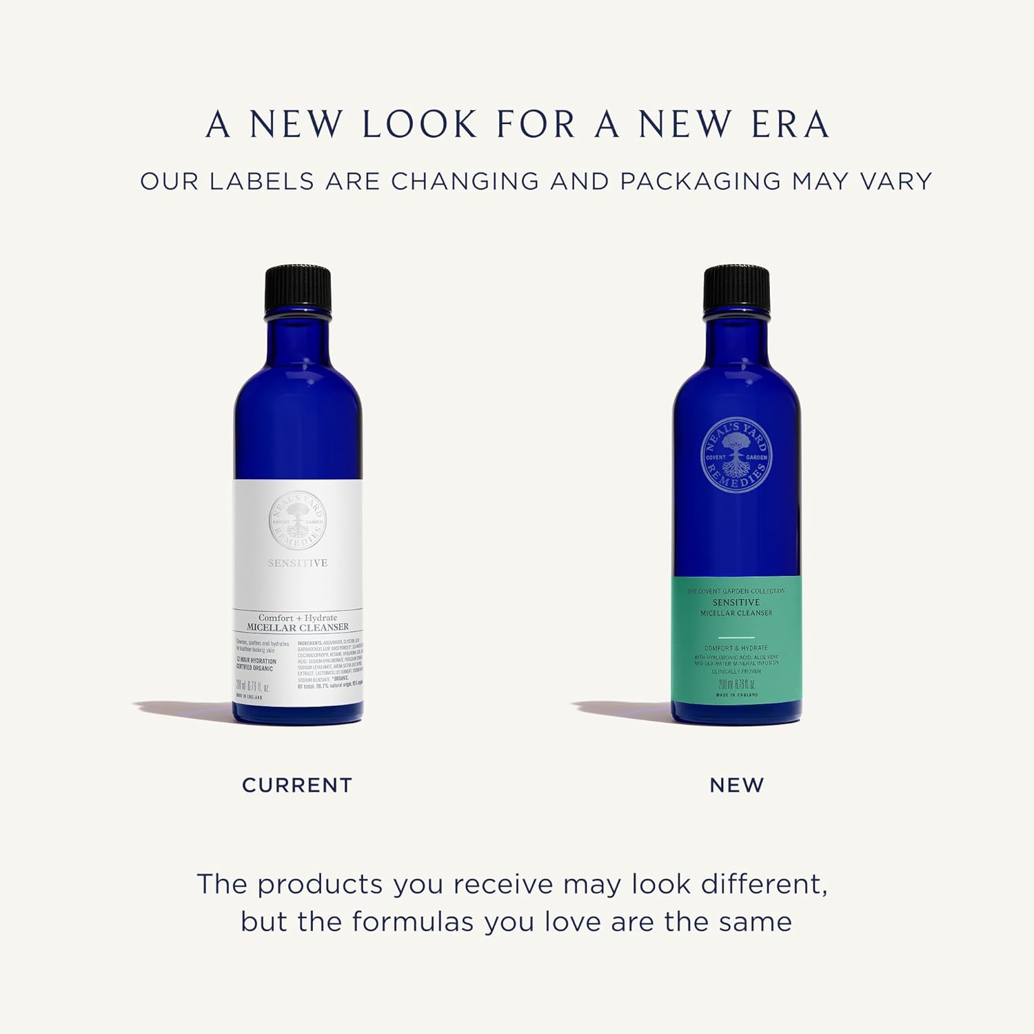 Thumbnail 1 de Neal's Yard Remedies Sensitive Comfort + Hydrate Micellar Cleanser (200ml) — gentle micellar cleansing for hydrated, calmer skin