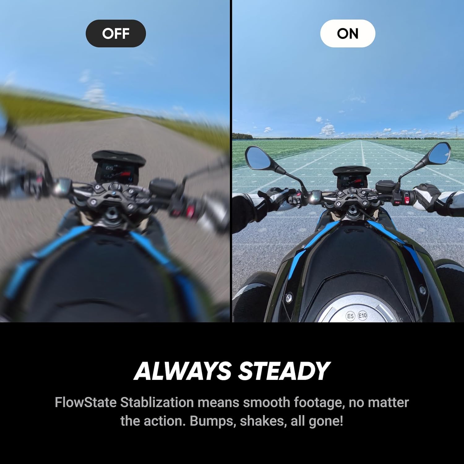 Thumbnail 4 de Insta360 X5 BMW Motorrad Edition 360 Action Camera (Waterproof, 8K, Invisible Selfie Stick effect)