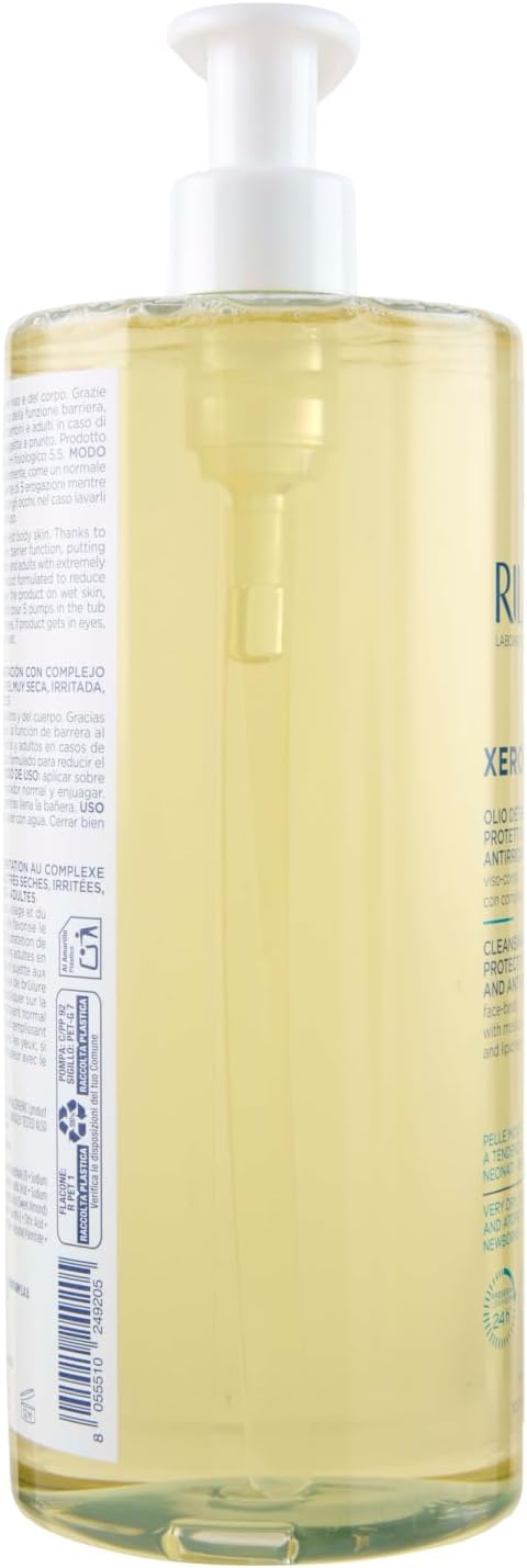 Thumbnail 2 de Rilastil Xerolact Olio Detergente Viso e Corpo 1000 ml per Neonati, Bambini e Adulti