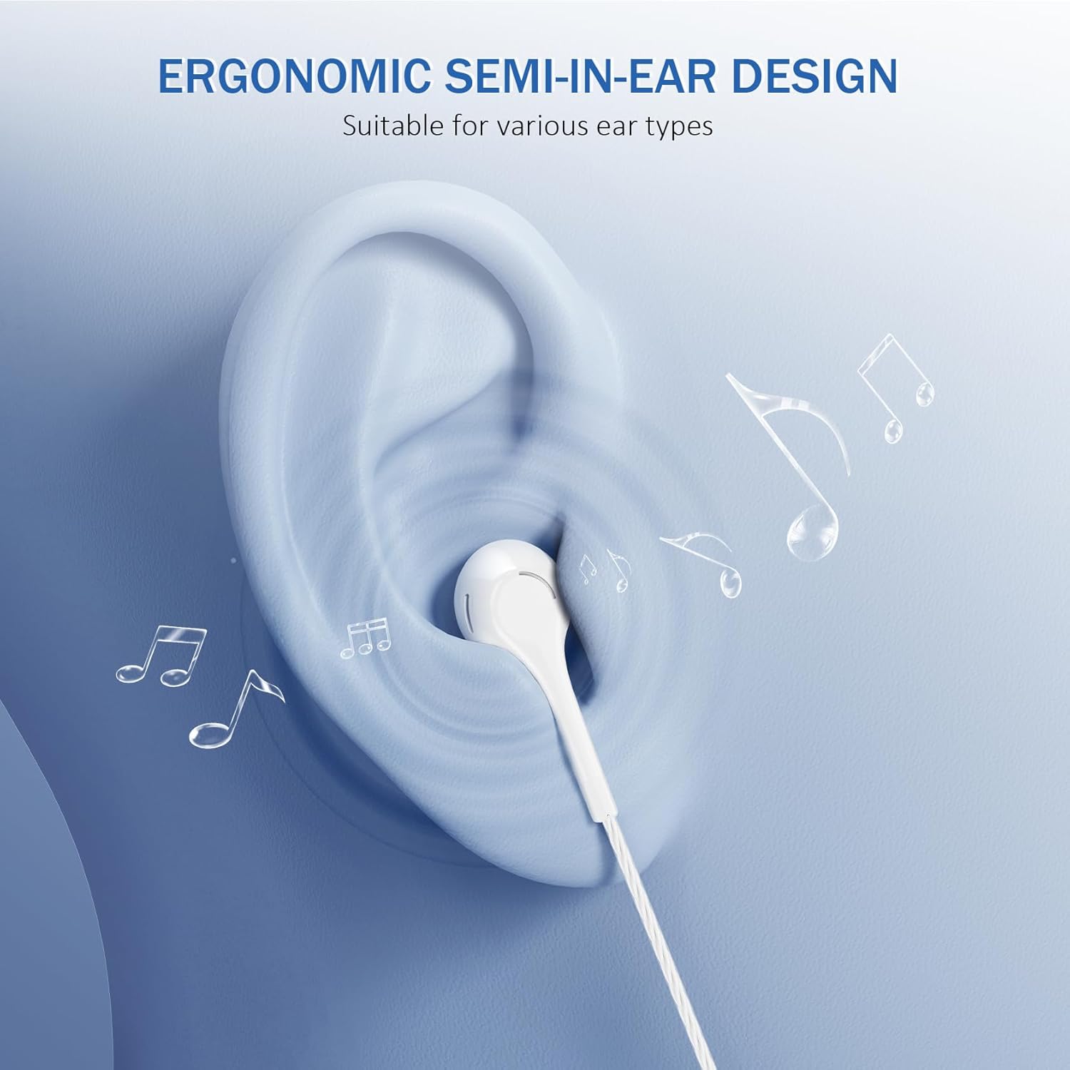 Thumbnail 4 de Jogteg Earbuds 5-pack Wired Earphones