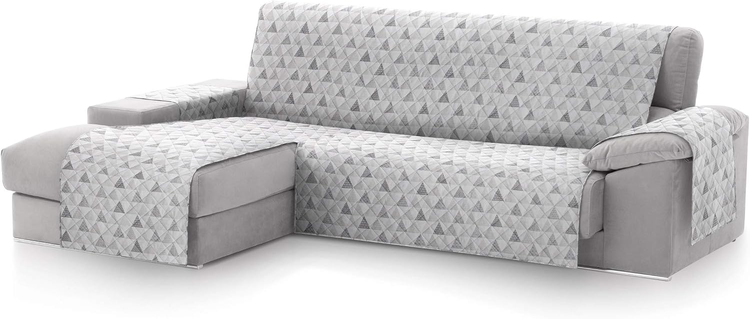 Detalle de Textil-home Copridivano per chaise longue con penisola Malu 240 cm – salvadivano trapuntato universale