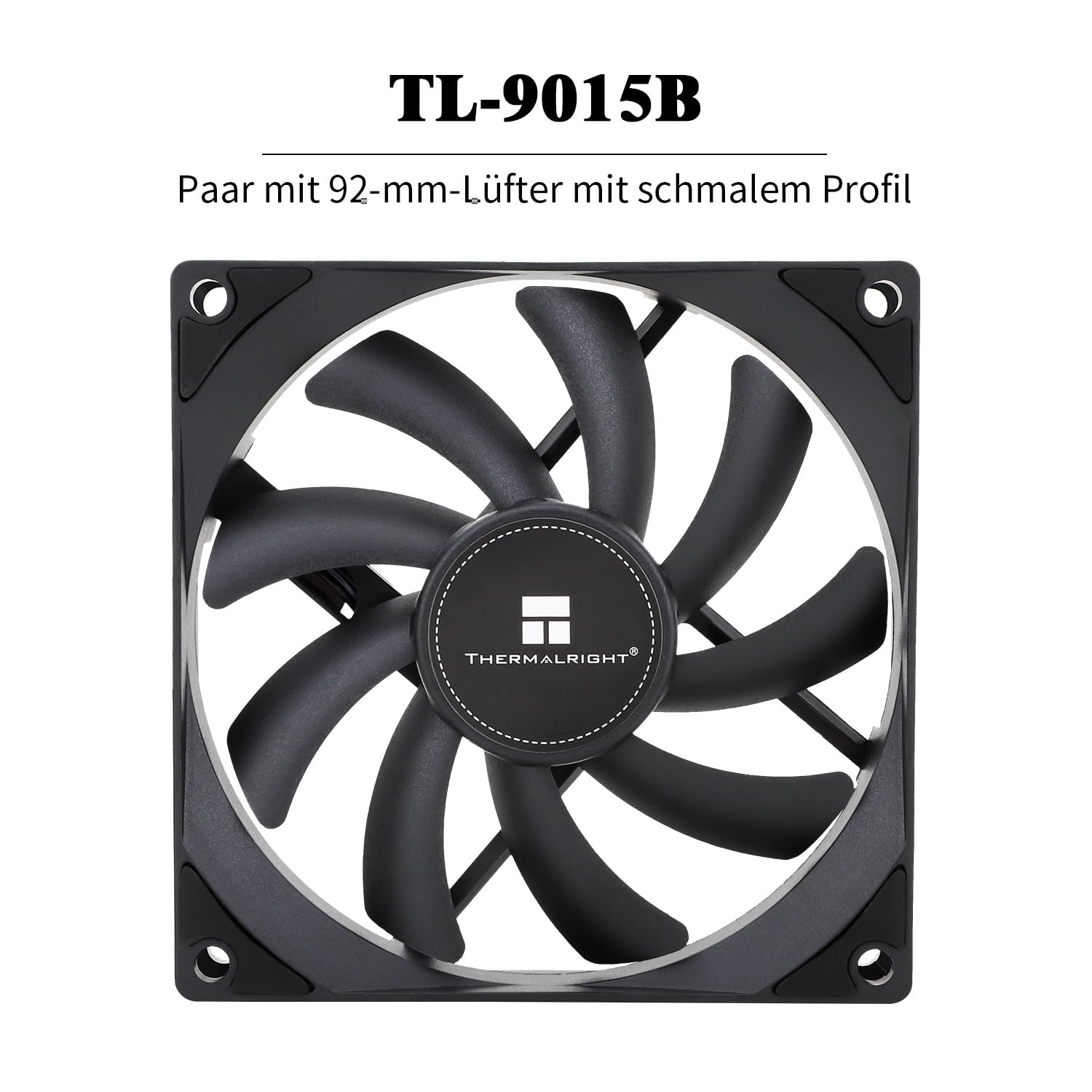Detalle 2 de Thermalright AXP90-X53 Black Low-Profile CPU Air Cooler, 53 mm, PWM Fan