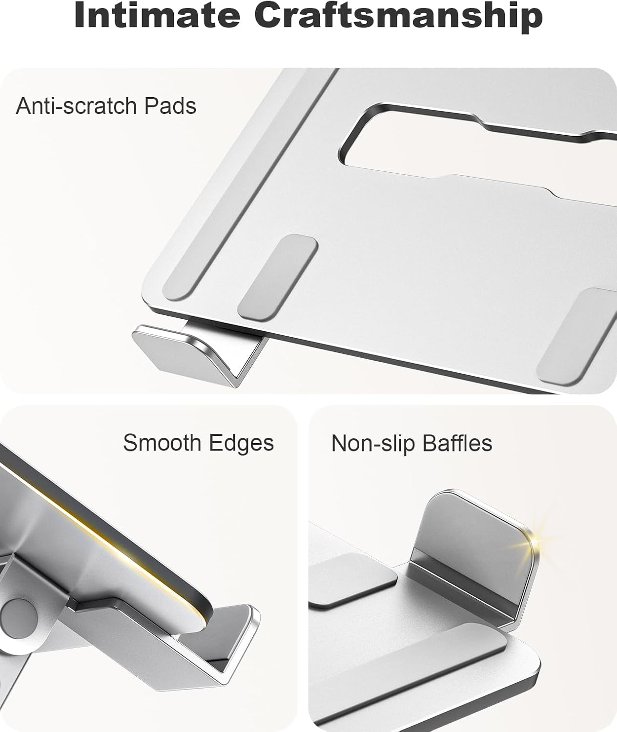 Thumbnail 4 de Babacom Ergonomic Laptop Stand 10–16"