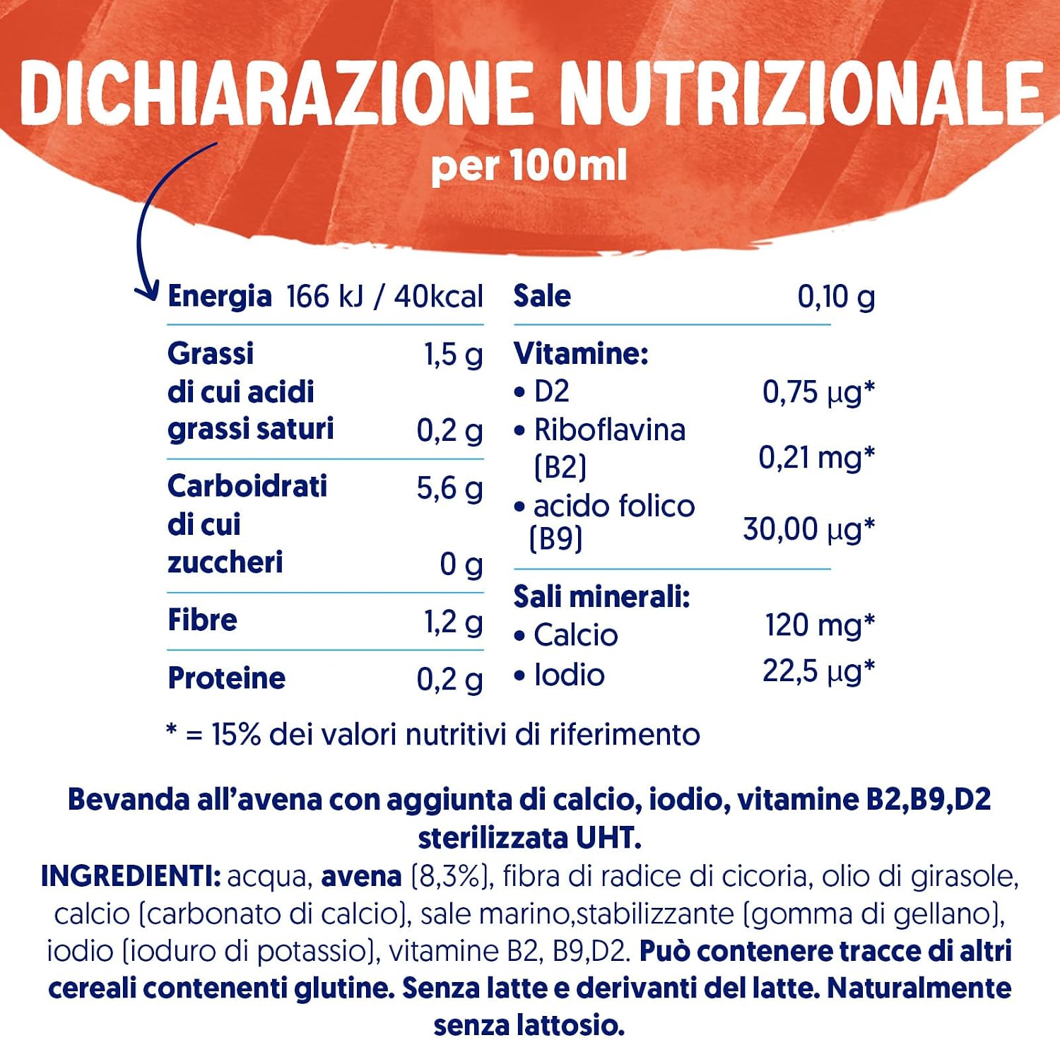 Detalle de Alpro Senza Zuccheri Bevanda all’Avena 8 x 750 ml (senza lattosio), con vitamine B2 e D2