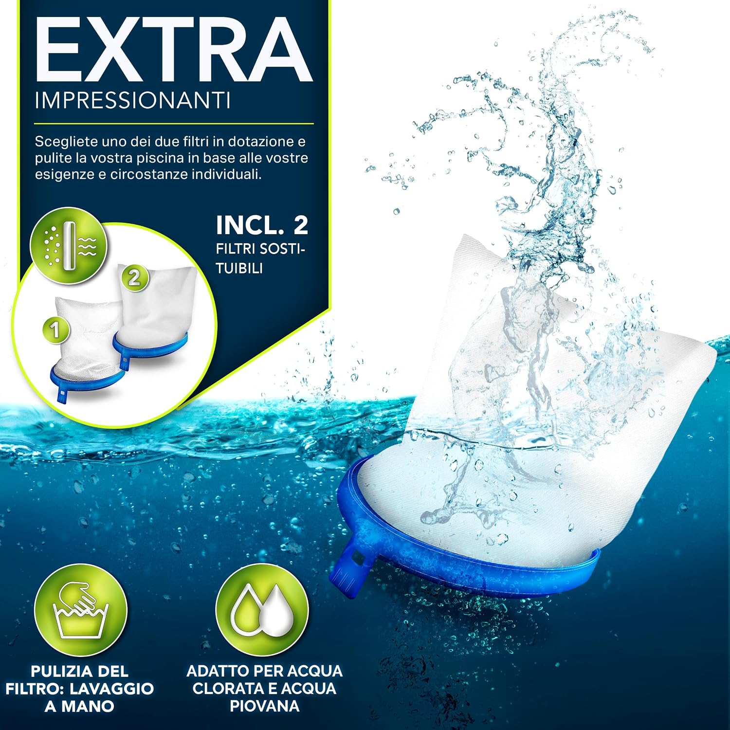 Detalle 2 de tillvex Filtri di Ricambio 15 m³ 🧽