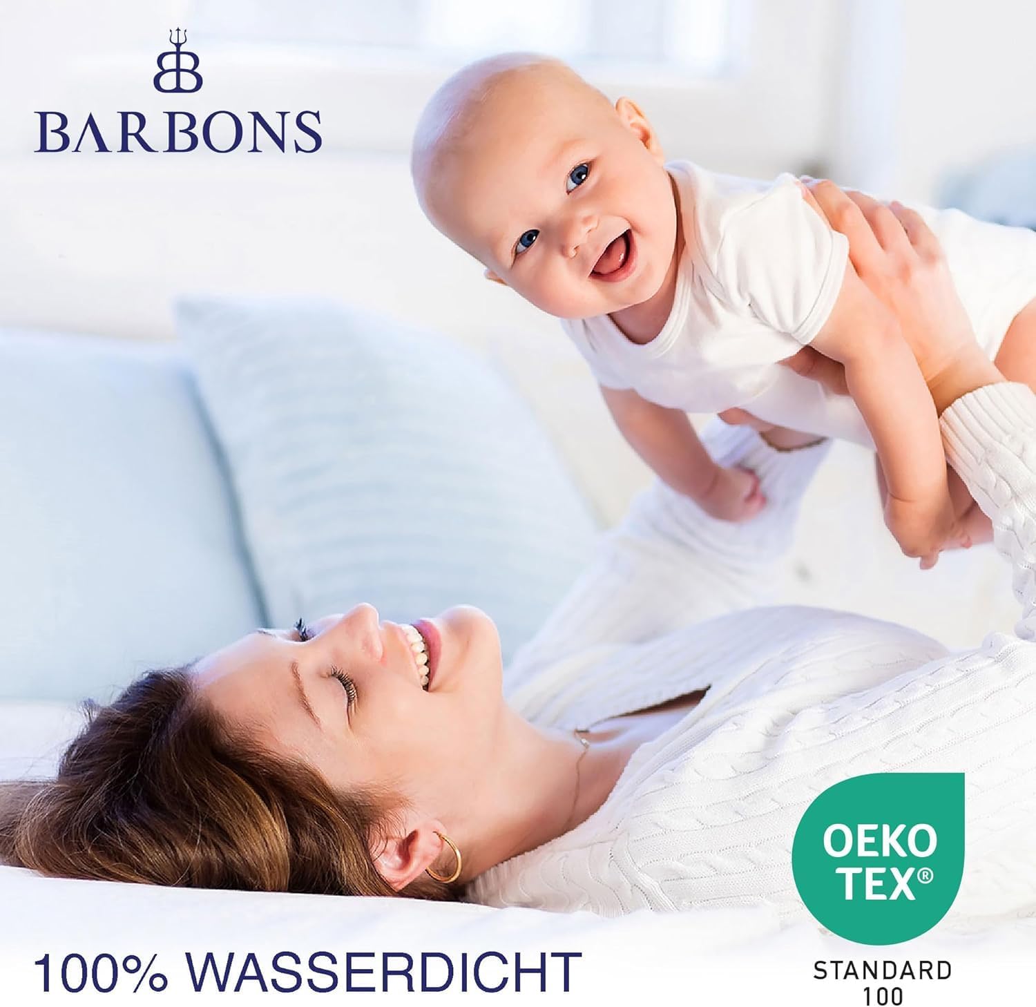 Thumbnail 2 de BARBONS Matratzenschoner 140x200 wasserdicht