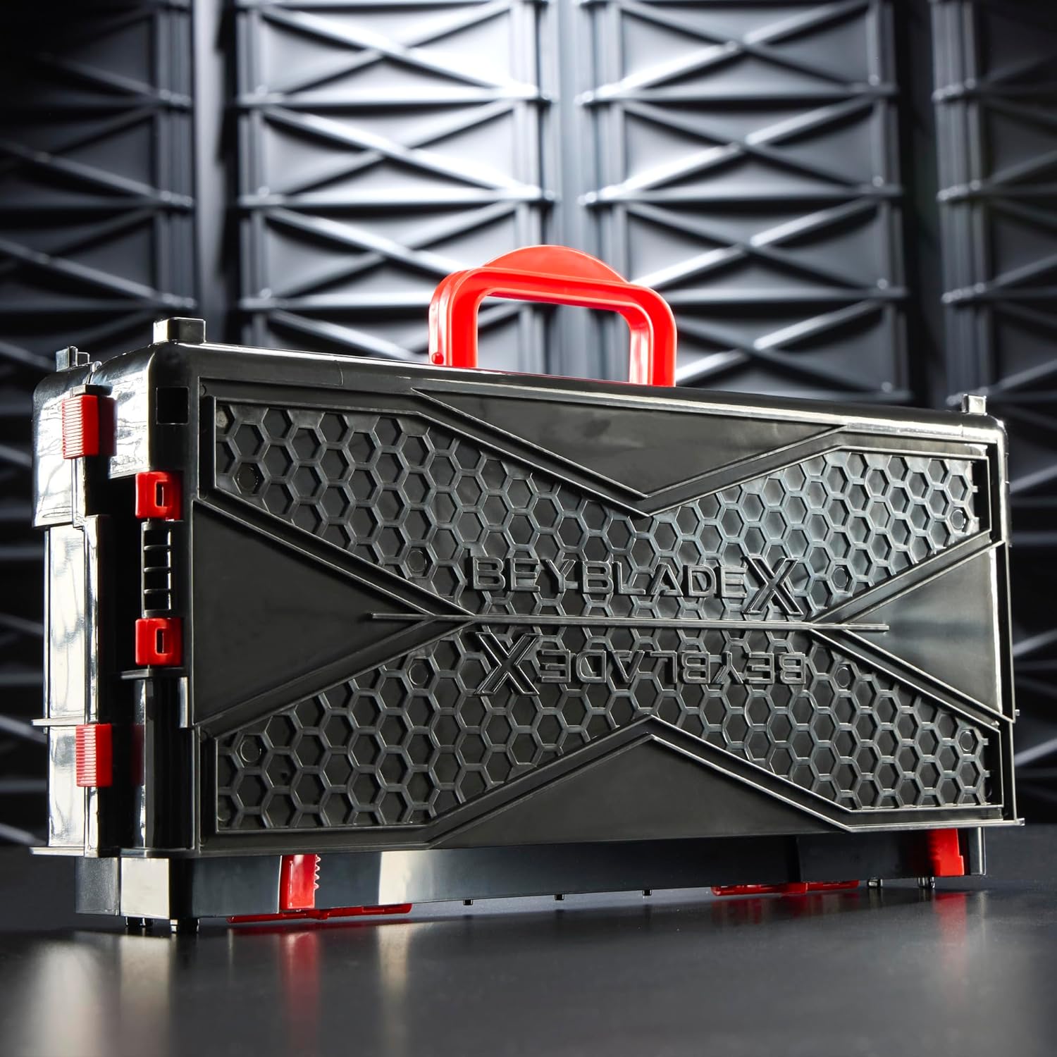 Thumbnail 1 de Beyblade X Clash & Carry Beystadium Battle Arena (Spinning-Top Arena) for Kids Ages 8+