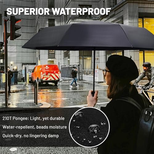 Thumbnail 5 de SY COMPACT Travel Umbrella: Windproof Automatic, UV Protection
