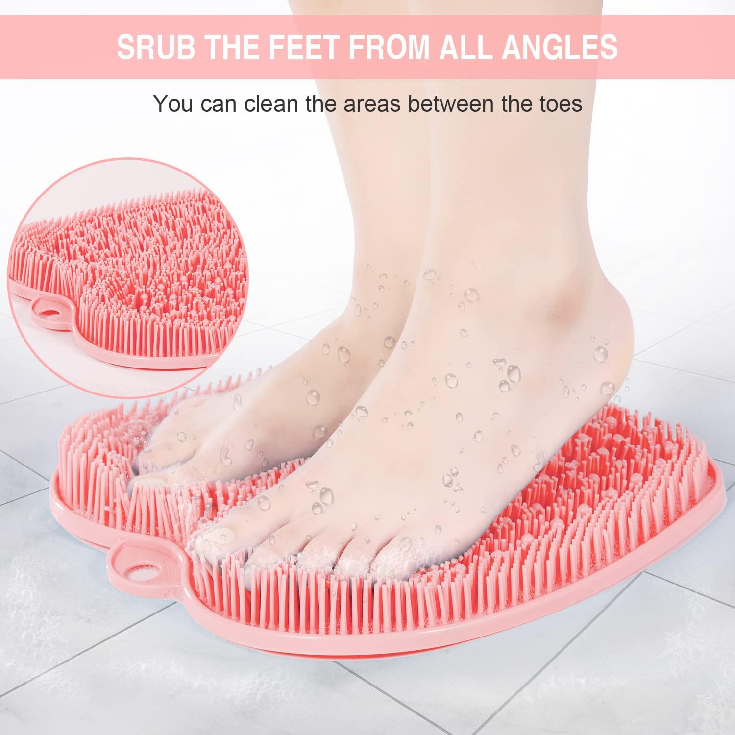 Thumbnail 1 de HONYIN Larger Foot Scrubber 28.4 x 28.4 cm