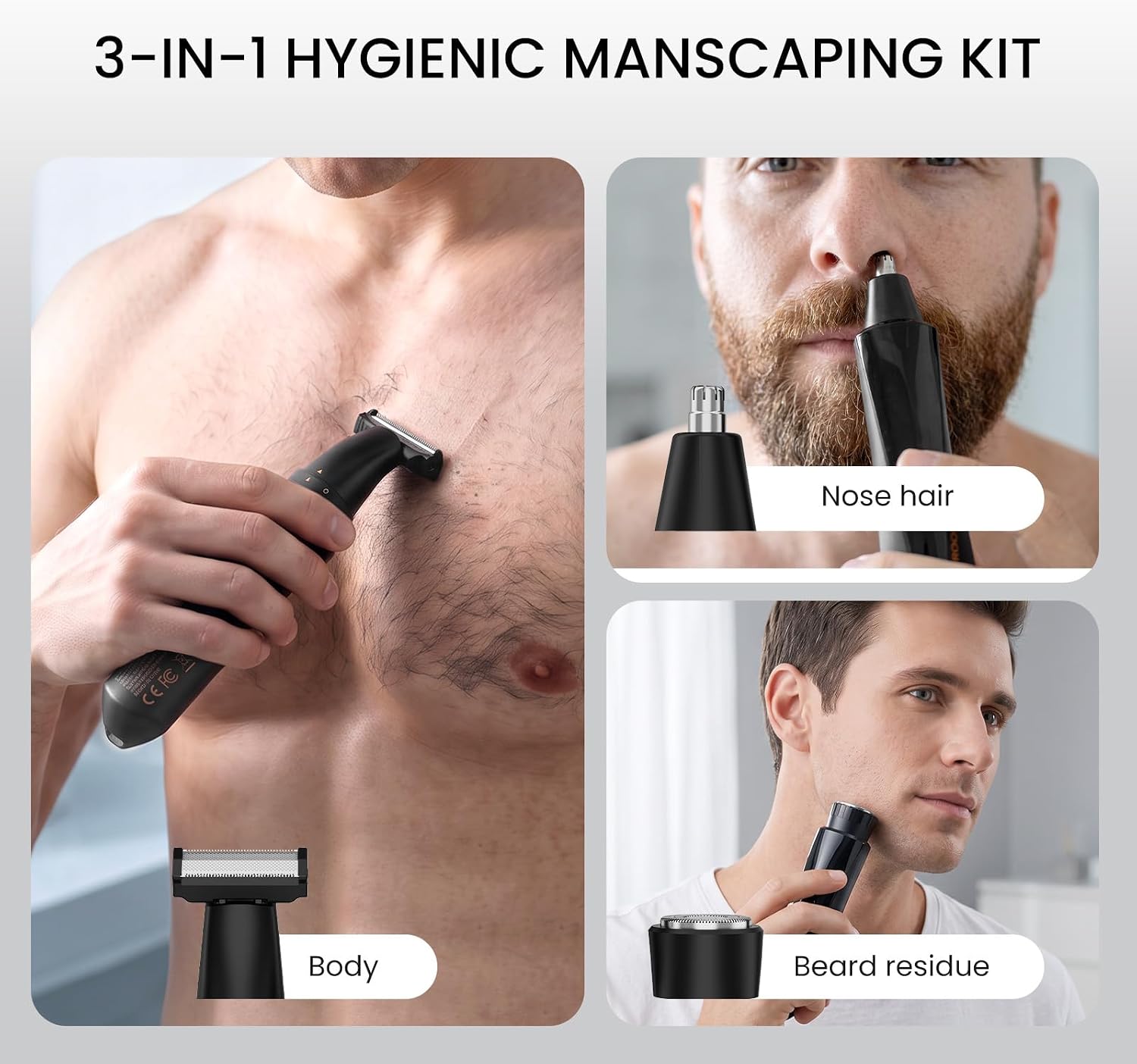 Thumbnail 1 de MAXGROOM Body Groomer, IPX6 Waterproof