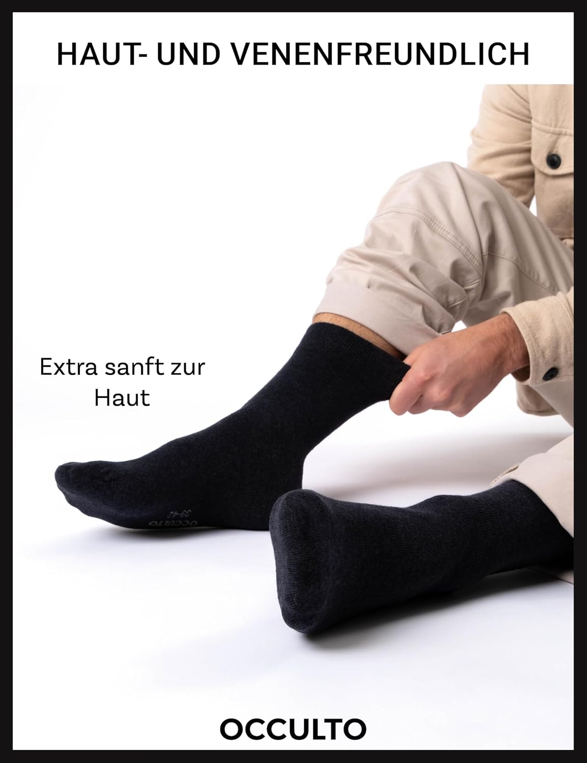 Detalle 2 de Diabetikersocken ohne Naht, 10 Paar