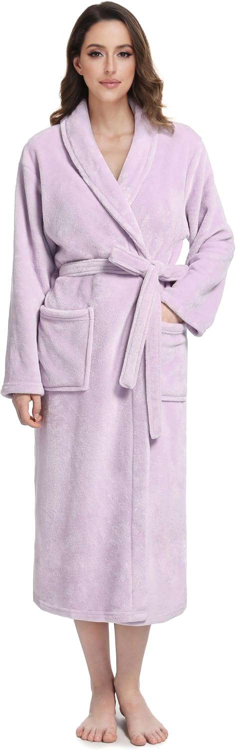 Detalle de Eonkasp Plush Robe for Women 🧖♀