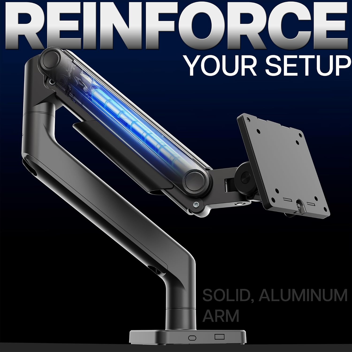 Thumbnail 3 de VIVO STAND-V101V Heavy Duty Monitor Arm 44 lbs