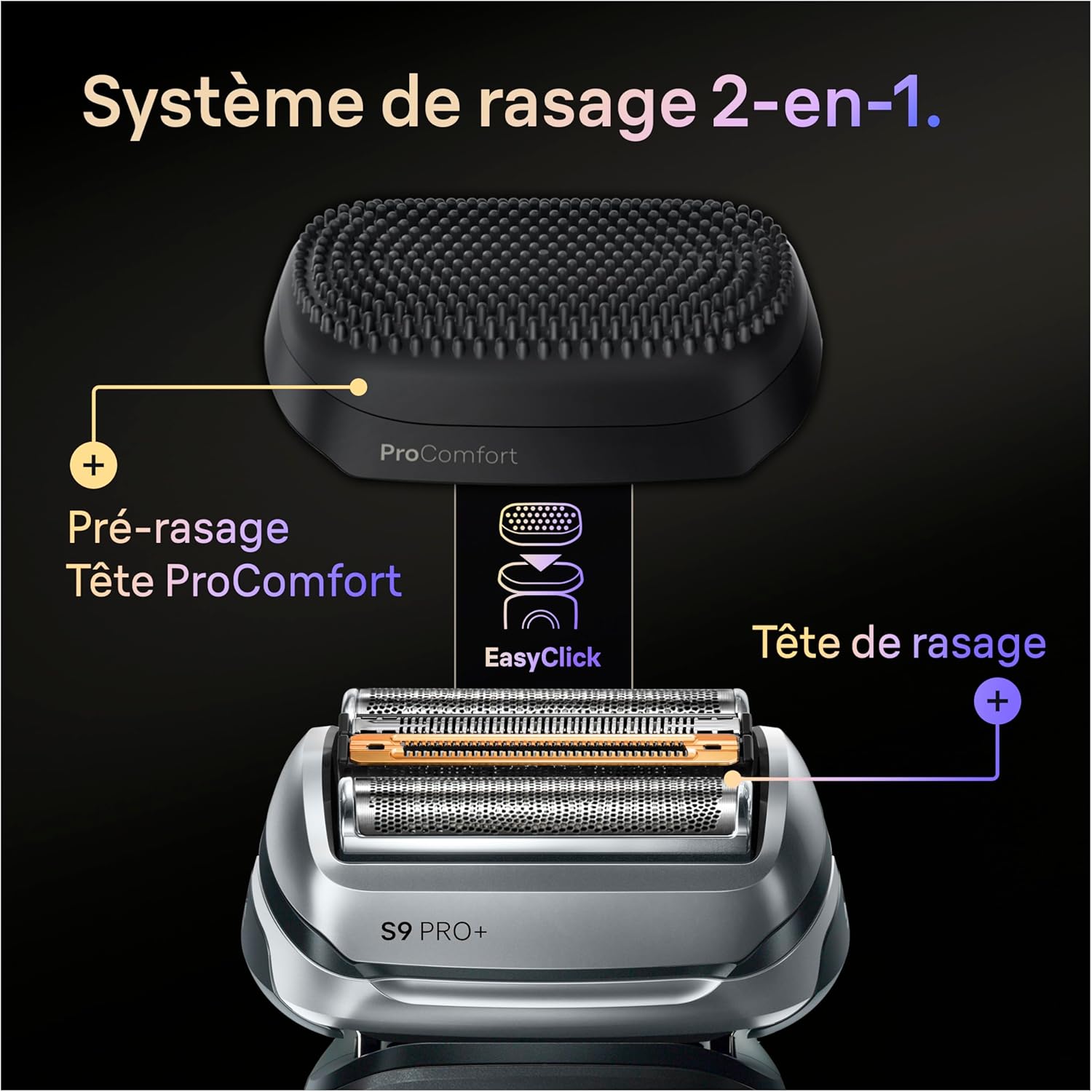 Thumbnail 2 de Braun Series 9+ PRO 9690CCE Noir Rasoir