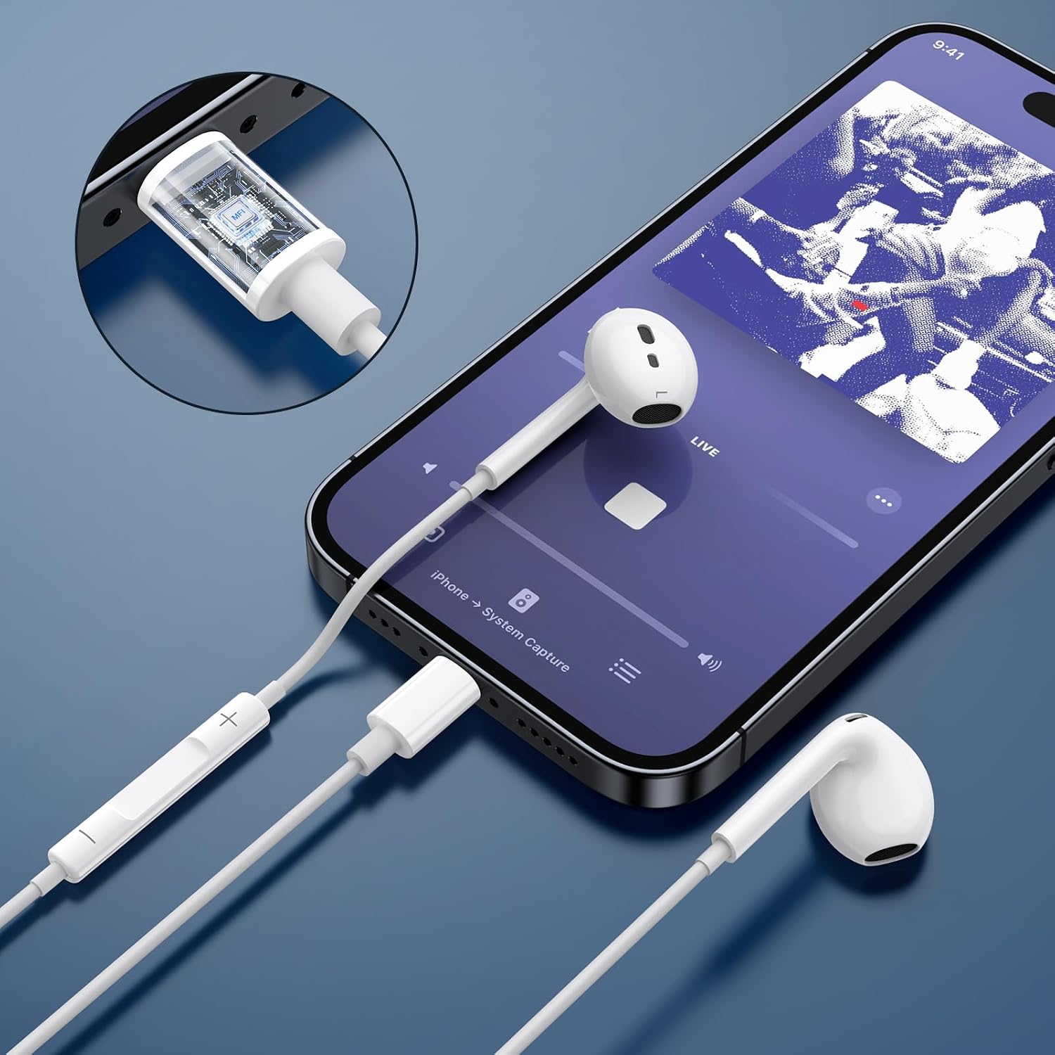 Thumbnail 4 de 2er-Set USB‑C Kabel‑In-Ear für iPhone und Android