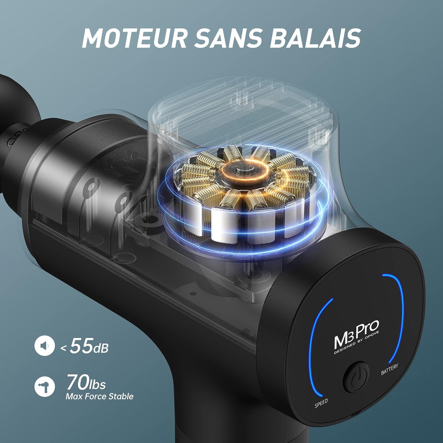 Thumbnail 5 de Opove M3 Pro Pistolet de massage 12 mm