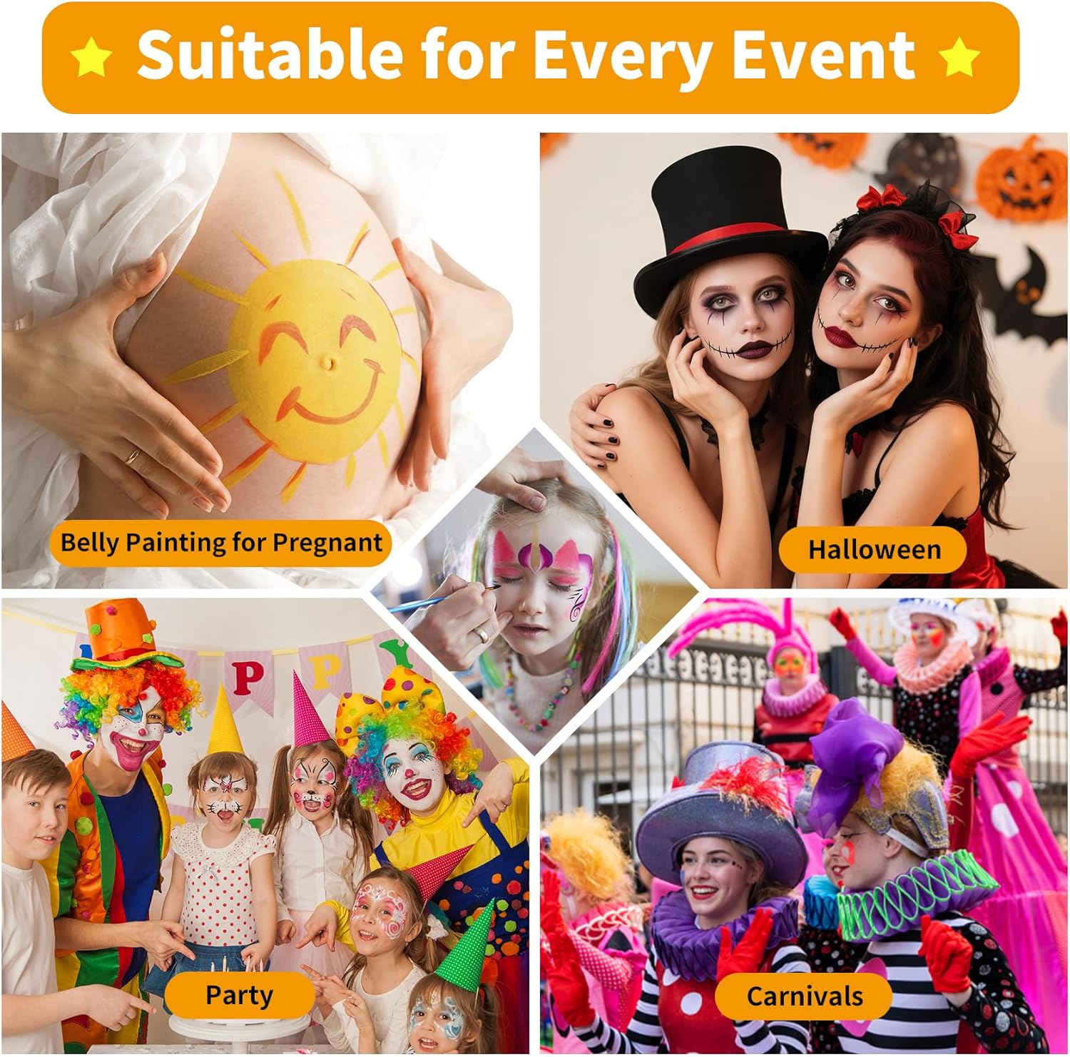 Thumbnail 6 de Mekkyes Truccabimbi Kit 16 colori 💄