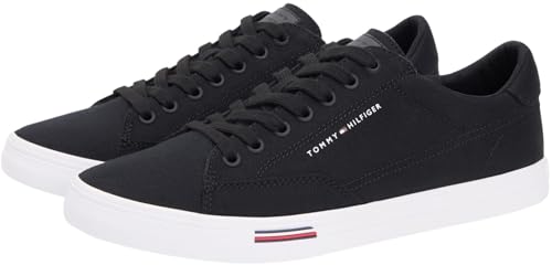 Thumbnail 3 de Tommy Hilfiger Vulc Core RWB Long Lace CVS FM0FM05813 Low Top – Negro, talla 9