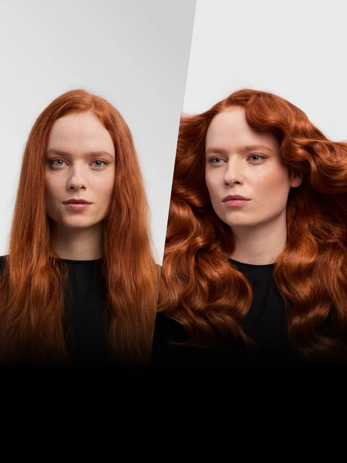 Thumbnail 8 de Dyson Airwrap i.d. Curly + Coily Samtrot/Gold – Lockenkomfort per App-Steuerung