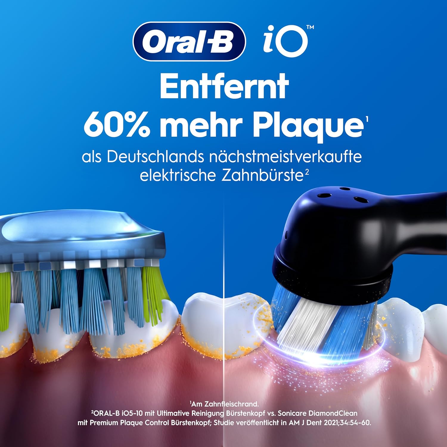Thumbnail 6 de Oral-B iO Series 2 Elektrische Zahnbürste Night Black
