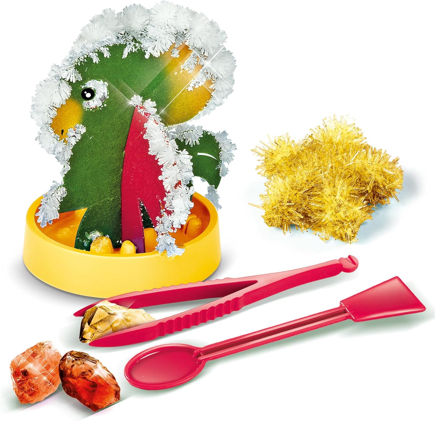 Detalle de Clementoni Science & Jeu – Crée Tes Cristaux Enfant 8+ : kit DIY Chimie et Géologie
