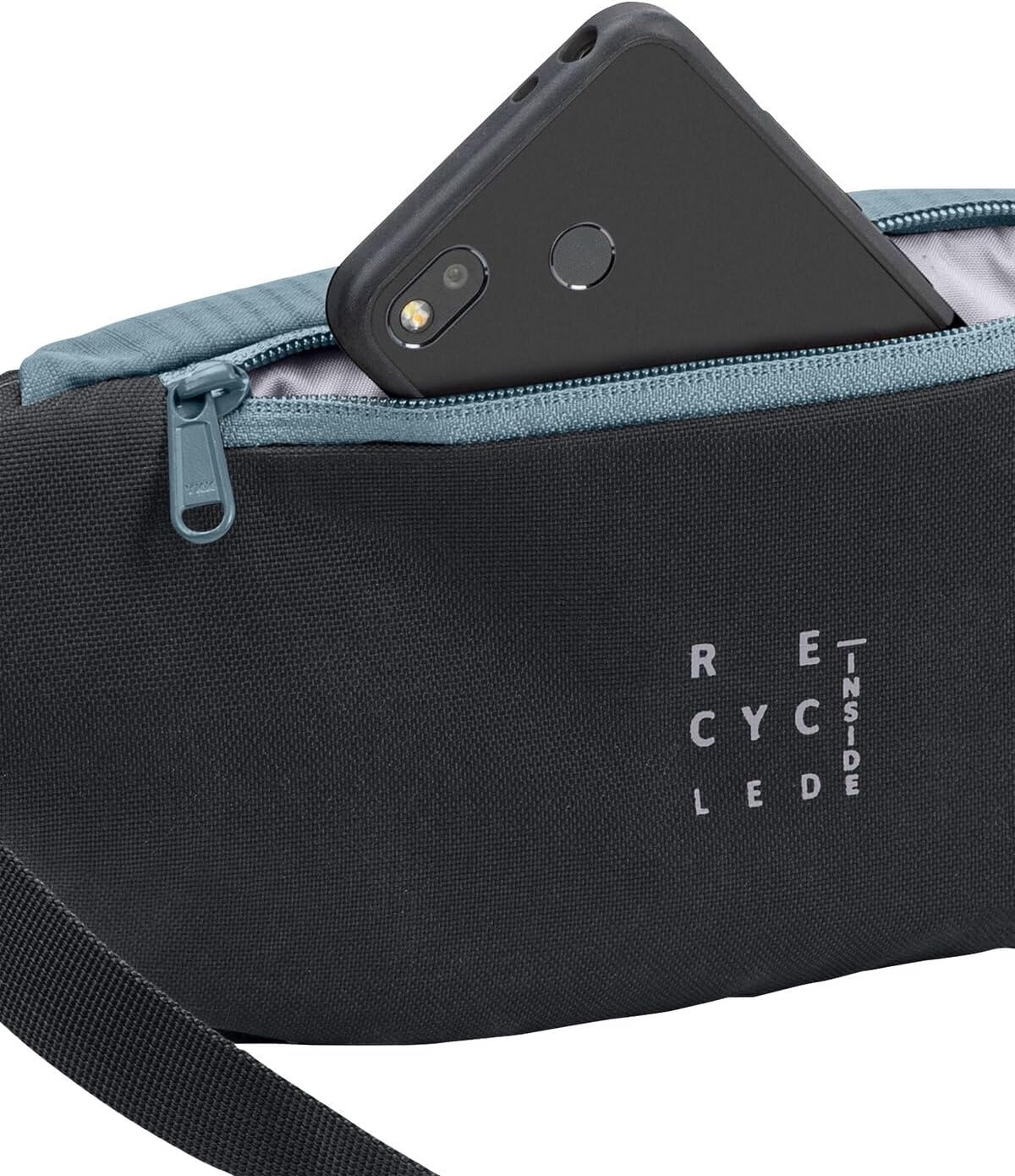 Detalle de VAUDE Hüfttasche CityMove, 2 Liter – urbane Crossbody/Tasche für Alltag und Reisen