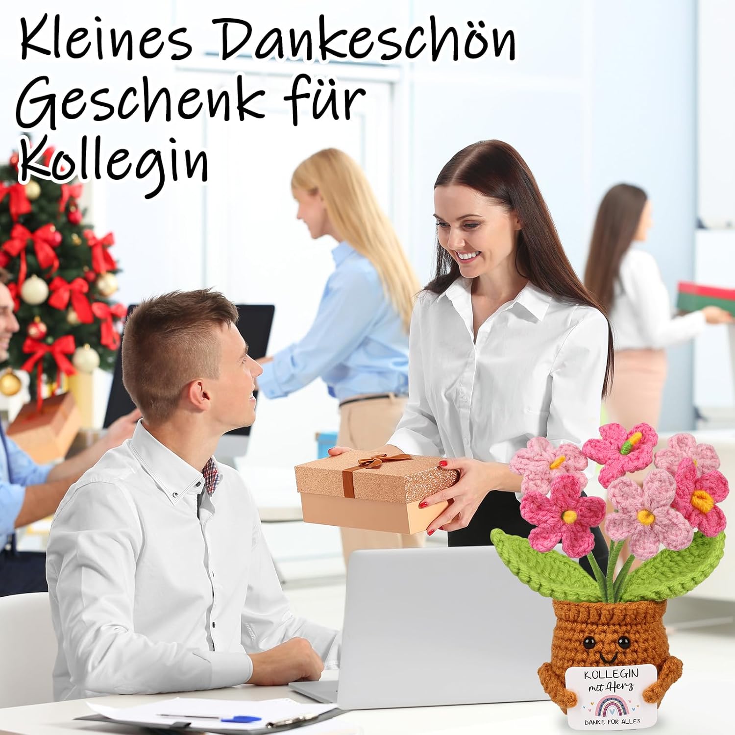 Thumbnail 3 de WenmthG Pocket Hug Rosa Geschenk
