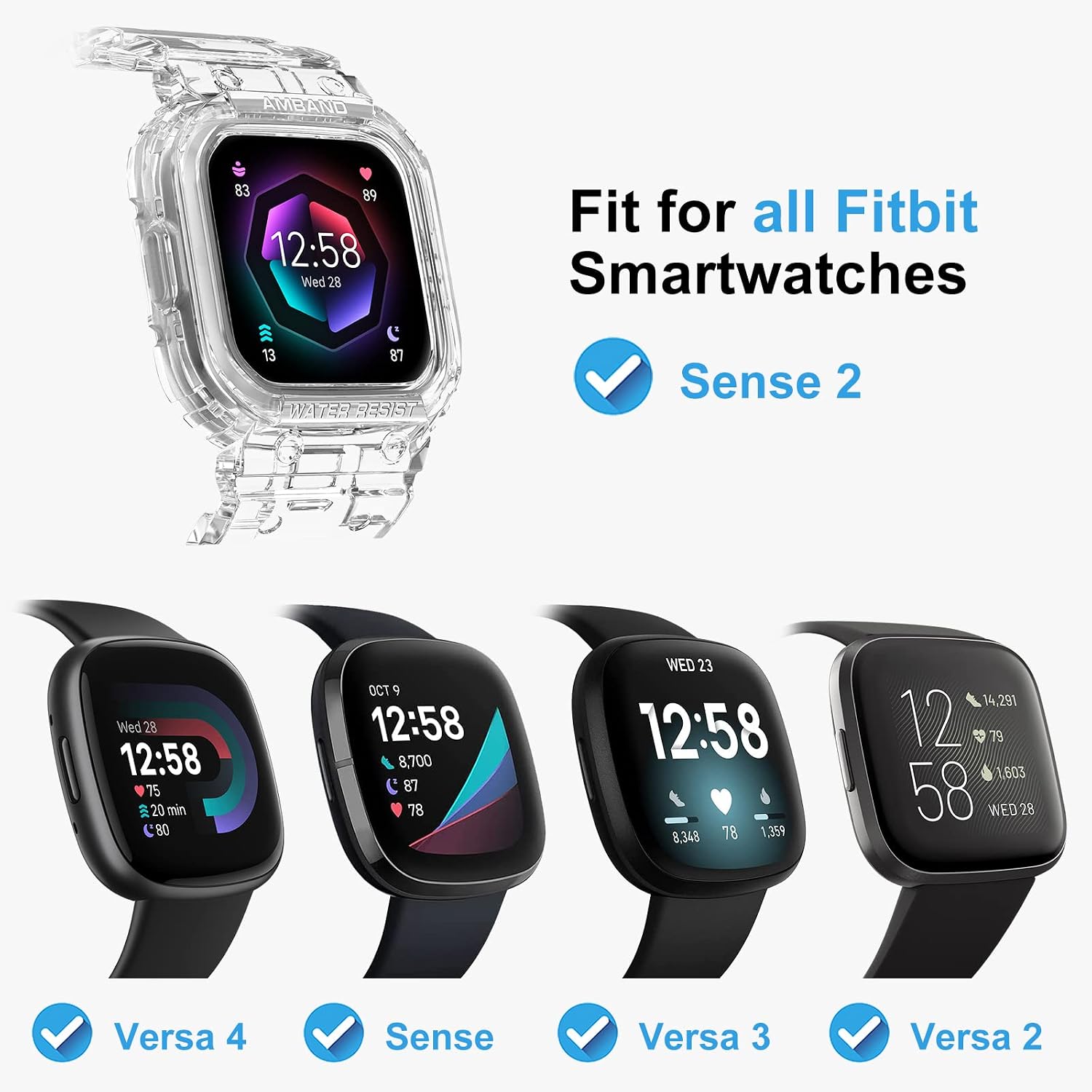 Thumbnail 5 de amBand Protective Case for Fitbit Versa Series 🤖