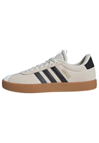 Detalle de Adidas Mujer VL Court 3.0 Shoes 37 1/3 EU — Off White/Grey Six/Gold Metallic