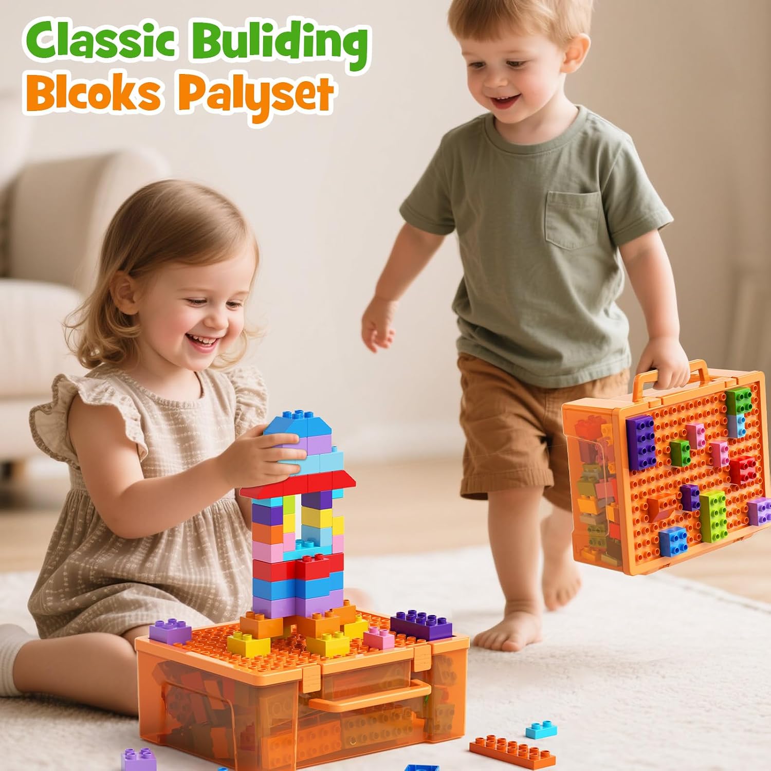 Thumbnail 2 de 97 Teile Große Bausteine Kinderset