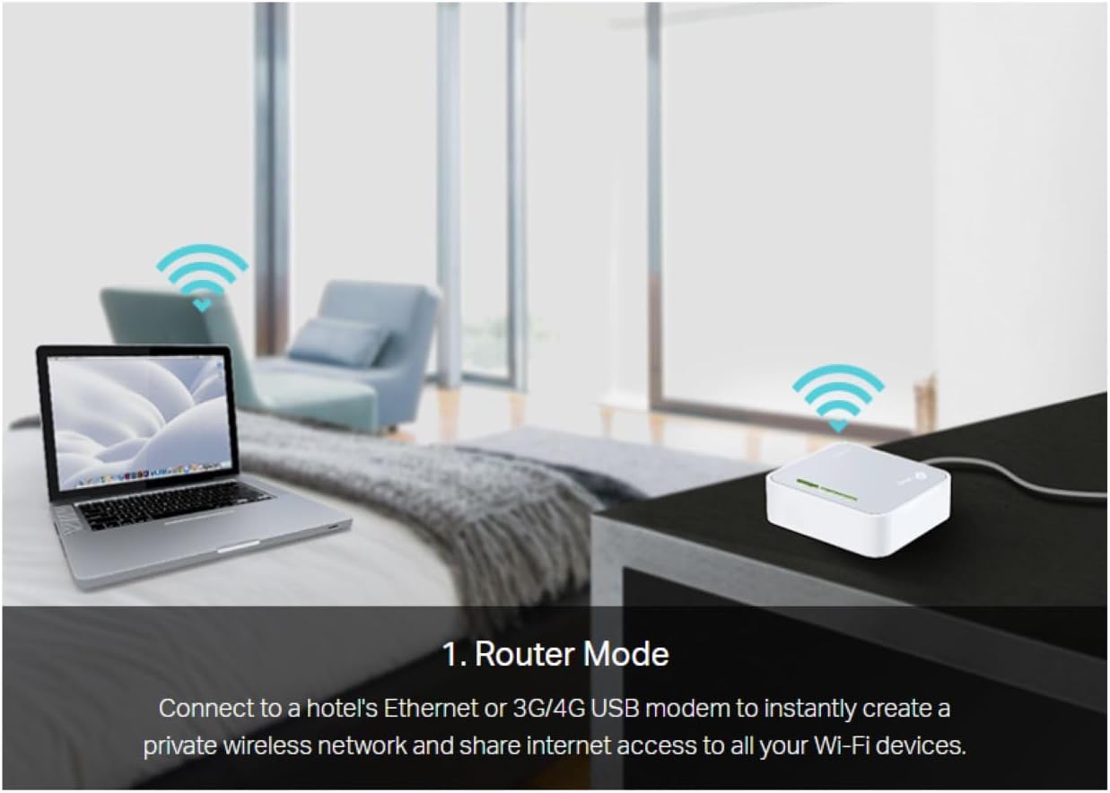 Detalle de TP-Link TL-WR902AC AC750 travel Wi‑Fi router