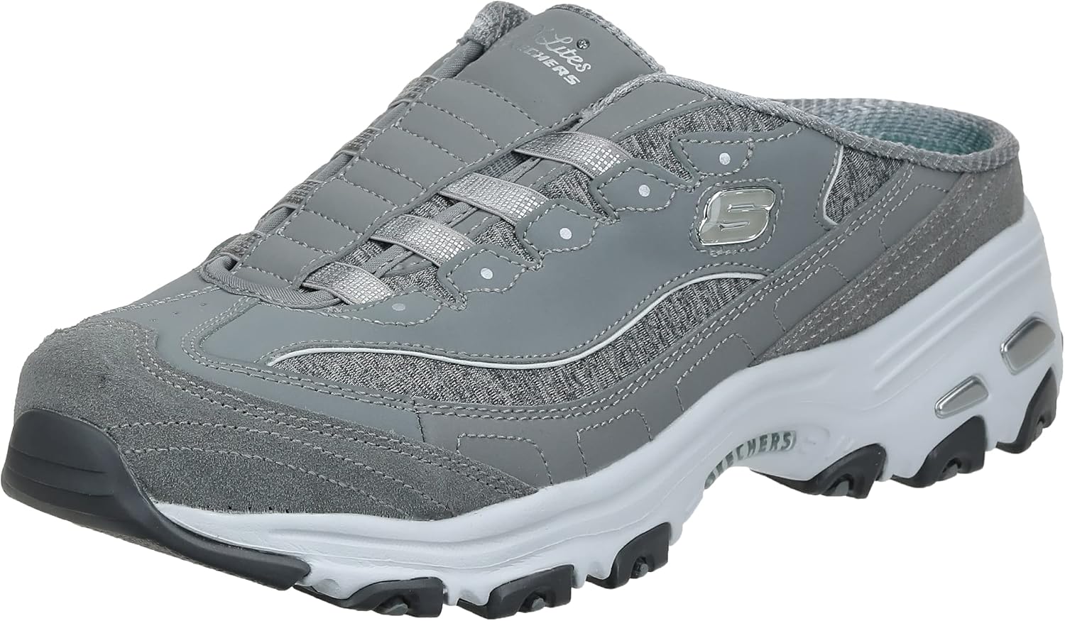 Detalle de Skechers Women's D'Lites Resilient Slip-On Sneaker