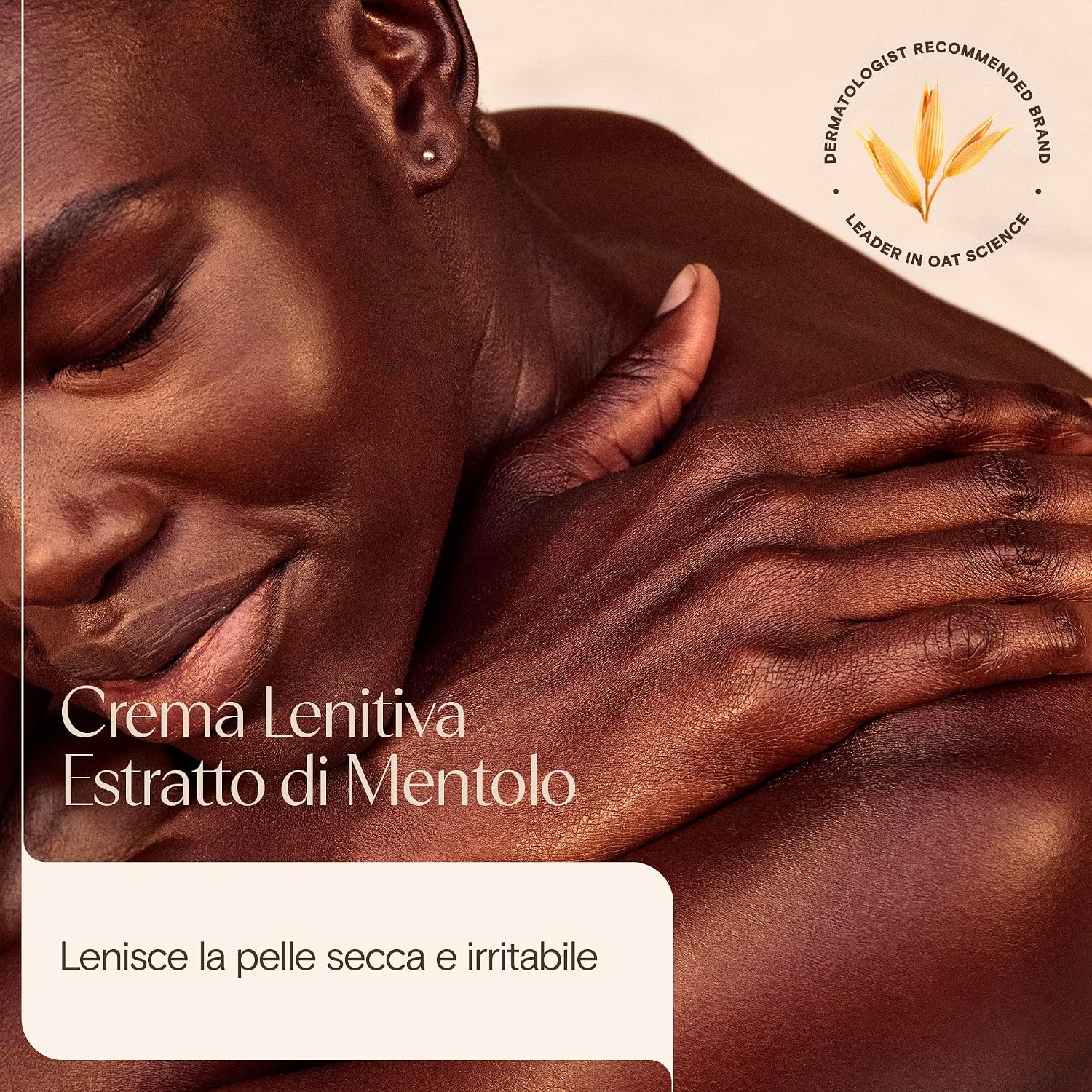 Detalle 2 de Aveeno Skin Relief Crema Corpo Idratante Lenitiva con Mentolo e Avena Colloidale Prebiotica (200 ml)