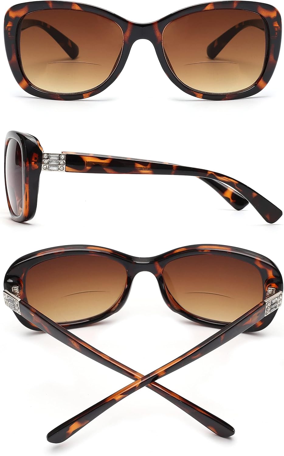 Thumbnail 5 de JM Women's Bifocal Reading Sunglasses: Vintage Outdoor Readers with Gradient Lenses